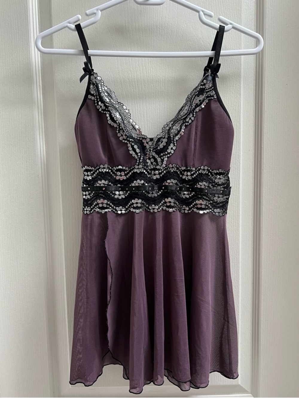 Plum Babydoll Top